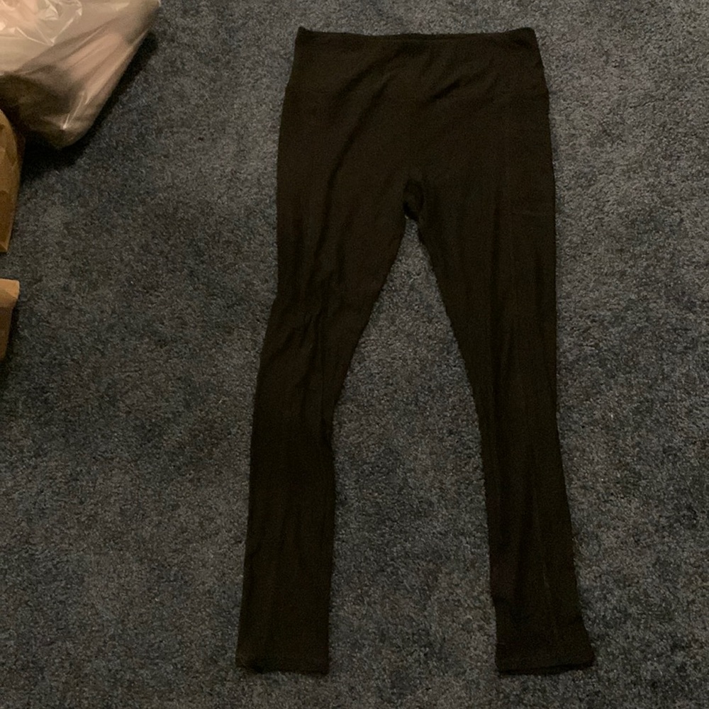 No Comment black leggings size M